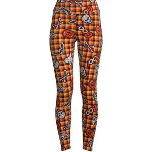 Juniors' Halloween Velour Leggings